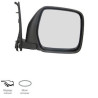 RETROVISEUR DROIT MANUEL NOIR TOYOTA HIACE 4 H1 H2 DE 08/1995 A 08/2006