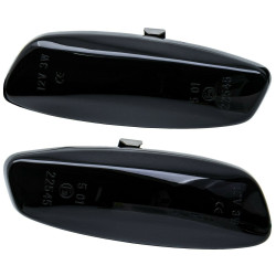 2 CLIGNOTANT RETROVISEUR 207 207CC 207SW 308 308SW 308CC 3008 5008 RCZ LED NOIR