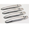4 COUVRES POIGNEES PORTES CHROME NISSAN QASHQAI 2 J11 A PARTIR 11/2013 AVEC IKEY