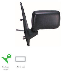 RETROVISEUR GAUCHE MANUEL NOIR FORD FIESTA 3 TYPE GFJ DE 01/1989 A 01/1994