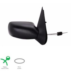 RETROVISEUR DROIT MANUEL NOIR FORD FIESTA JA JB DE 09/1999 A 03/2002