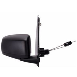 RETROVISEUR DROIT MANUEL CABLE NOIR FIAT PANDA 169 DE 09/2003 A 10/2009