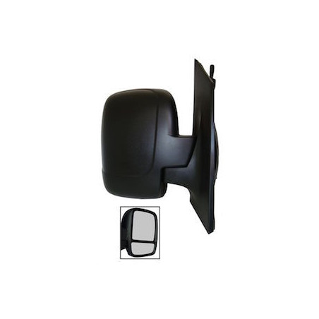 RETROVISEUR DROIT MANUEL DOUBLE MIROIR EXPERT JUMPY SCUDO DE 01/2007 A 03/2015