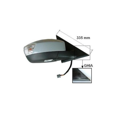 RETROVISEUR DROIT ELECTRIQUE DEGIVRANT APPRETE FORD GALAXY 05/2006-06/2015 GHIA
