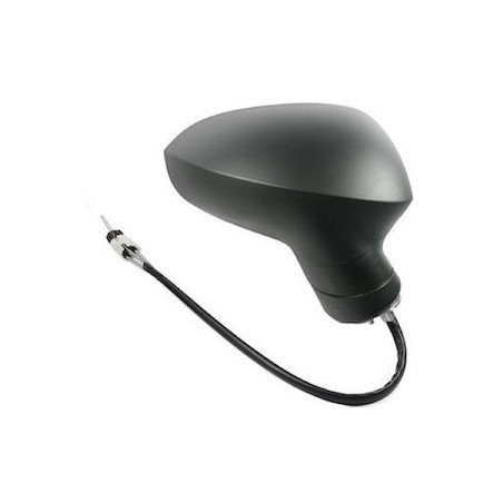 RETROVISEUR DROIT MANUEL NOIR SEAT IBIZA 6J 6J1 6J5 6J8 A PARTIR DE 03/2008