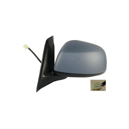 RETROVISEUR GAUCHE ELECTRIQUE DEGIVRANT APPRETE SUZUKI SX4 & SEDICI 2006 A 2011