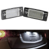 ECLAIRAGE PLAQUE LED OPEL VECTRA C BREAK CARAVAN 10/2003-12/2008 BLANC XENON