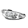 550-1121R-LD-EM Projecteur principal droit pour PEUGEOT 206 00-12