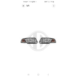 Kit De Phare Gauche Droite chrome Pour Audi A4 8D2 B5 95-98