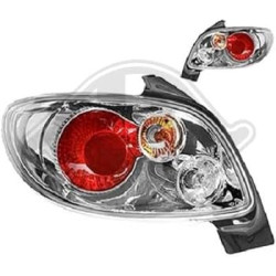 Kit de feux arrières pour Peugeot 206 (2A/C) 98-12