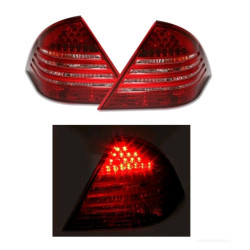 KIT DE 2 FEUX ARRIERE LED MERCEDES CLASSE C W203 PHASE 1 DE 05/2000 A 03/2004
