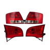 Kit feux Arrière pour Audi A4 B7 (avant 11/04-03/08) avec LED en Rouge