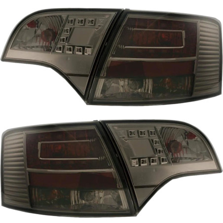 Kit feux arrière LED en fumée pour Audi A4 B7 Avant break