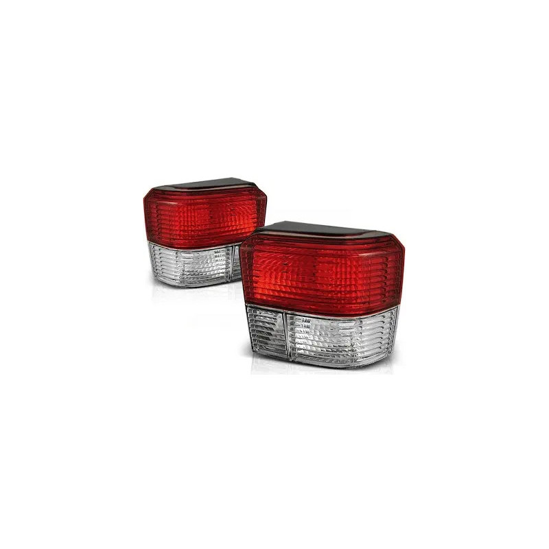 Kit 2 feux arrière VW T4 90-03.03 crystal Rouge/Clair