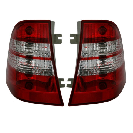 KIT DE 2 FEUX ARRIERE CRYSTAL MERCEDES ML W163 DE 02/1998 A 06/2005