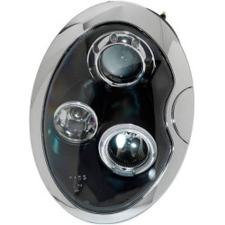 Paire de phares Avant Angel Eyes Mini Cooper 05/01-06 Noir