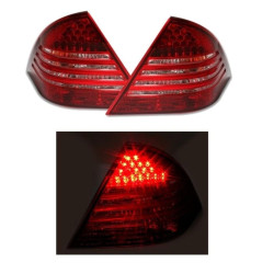 2 FEUX ARRIERE LED MERCEDES CLASSE C W203 PHASE 1 DE 05/2000 A 03/2004