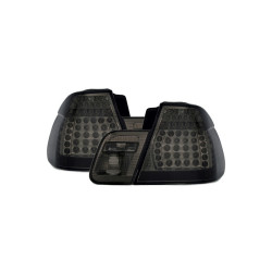 KIT DE FEUX ARRIERES LED NOIR POUR BMW SERIE 3 E46 COUPE PHASE 1 de 1999 à 03/2003