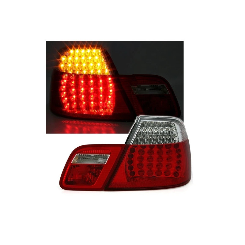 KIT DE FEUX ARRIERE LED POUR BMW SERIE 3 E46 COUPE 99-03