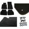 SET DE 4 TAPIS SUR MESURE POUR BMW SERIE 5 E39 PHASE 2 00-04