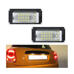ÉCLAIRAGE DE PLAQUE D'IMMATRICULATION LED MINI COOPER R50 | R52 | R53 00-06