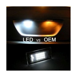 ÉCLAIRAGE DE PLAQUE D'IMMATRICULATION LED MINI COOPER R50 | R52 | R53 00-06