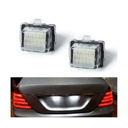ÉCLAIRAGE DE PLAQUE D'IMMATRICULATION LED MERCEDES CLASSE C W204