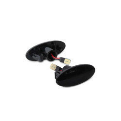 CLIGNOTANTS LATÉRAUX LED NISSAN QASHQAI J10  2010-2014 NOIRS