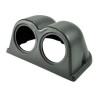 SUPPORT MANOMETRE Ø 52 MM NOIR POUR 2 MANOMETRES FIXATION TABLEAU DE BORD MANO
