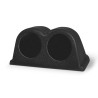 SUPPORT MANOMETRE Ø 52 MM NOIR POUR 2 MANOMETRES FIXATION TABLEAU DE BORD MANO