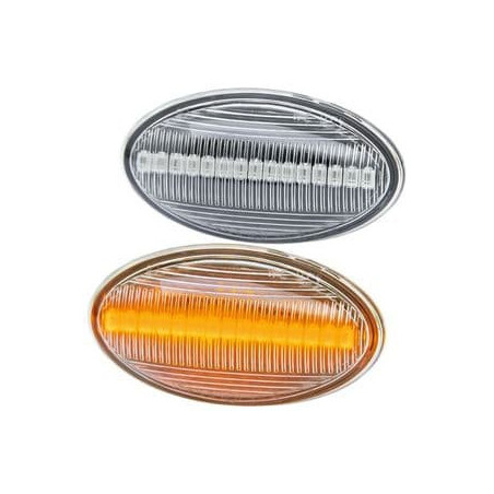 2 CLIGNOTANT LED MINI R50 R53 3 5 P 2001 A 2006 & CABRIO R52 2004 A 2008 BLANC