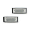 ECLAIRAGE PLAQUE LED AUDI TT 8N 8N3 8N9 10/1998-06/2006 BLANC XENON
