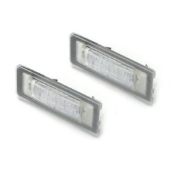 ECLAIRAGE PLAQUE LED AUDI TT 8N 8N3 8N9 10/1998-06/2006 BLANC XENON
