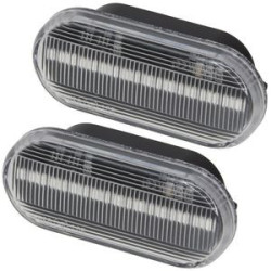 2 CLIGNOTANT LED BORA GOLF 3 4 BERLINE BREAK CABRIOLET FOX LUPO VENTO BLANC