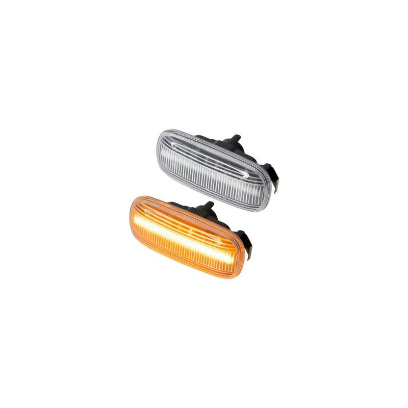 2 CLIGNOTANT LED A3 3 PORTES & SPORBACK 2003-2008 A4 B6 B7 2000-2008 A6 4F BLANC