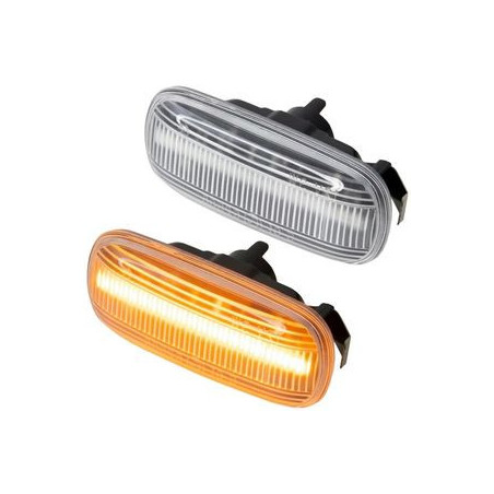 2 CLIGNOTANT LED A3 3 PORTES & SPORBACK 2003-2008 A4 B6 B7 2000-2008 A6 4F BLANC