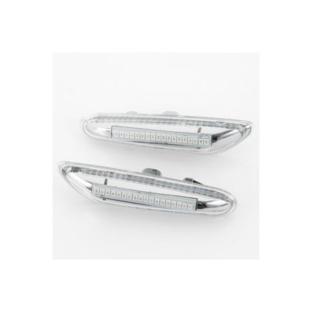 2 CLIGNOTANT LED BMW SERIE 1 E81 E82 E87 E88 & 3 E90 E91 E92 E93 E46 LCI BLANC