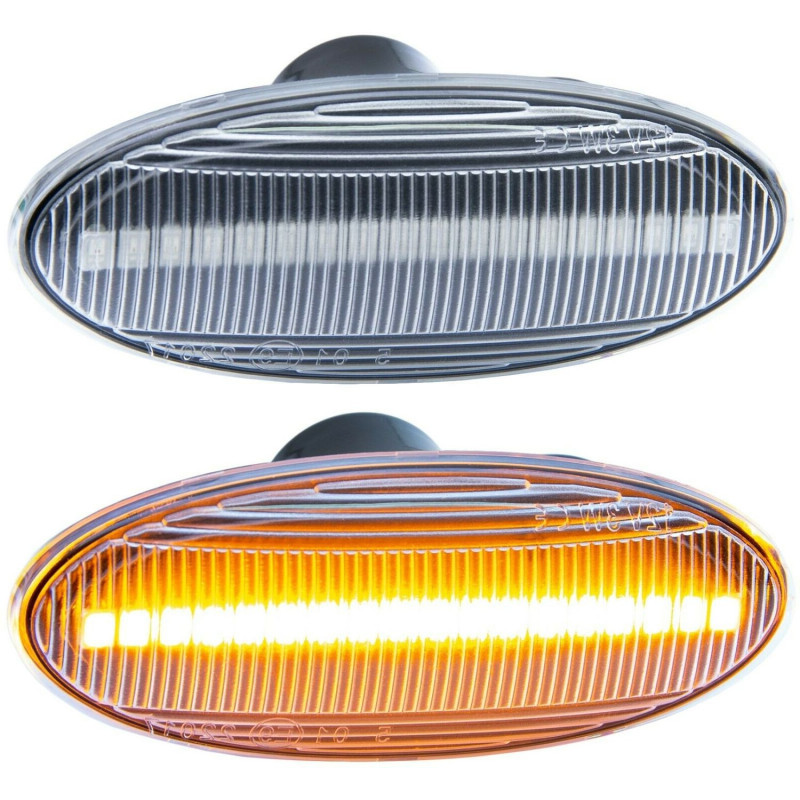 2 CLIGNOTANT LED KOLEOS A PARTIR 9/2008 JUKE 2010 A 2014 MICRA 2009 A 2017 BLANC