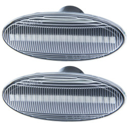 2 CLIGNOTANT LED KOLEOS A PARTIR 9/2008 JUKE 2010 A 2014 MICRA 2009 A 2017 BLANC