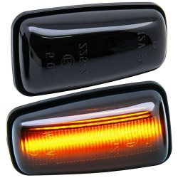 2 REPETITEUR PEUGEOT 106 2 306 406 806 EXPERT PARTNER 1 NOIR LED