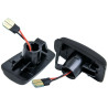2 REPETITEUR PEUGEOT 106 2 306 406 806 EXPERT PARTNER 1 NOIR LED