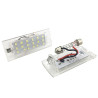 ECLAIRAGE PLAQUE LED BMW X5 E53 5/2000-1/2007 X3 E83 10/2003-3/2010 BLANC XENON
