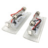 ECLAIRAGE PLAQUE LED BMW X5 E53 5/2000-1/2007 X3 E83 10/2003-3/2010 BLANC XENON