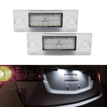 ECLAIRAGE PLAQUE LED AUDI A3 8L 1997-2000 A4 B5 BERLINE AVANT 1994-1999 BLANC