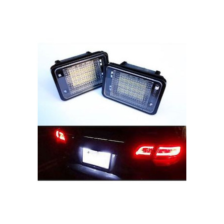 ECLAIRAGE PLAQUE LED MERCEDES GLK X204 06/2008-06/2015 BLANC XENON
