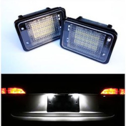 ECLAIRAGE PLAQUE LED MERCEDES GLK X204 06/2008-06/2015 BLANC XENON