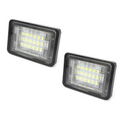 ECLAIRAGE PLAQUE LED MERCEDES GLK X204 06/2008-06/2015 BLANC XENON