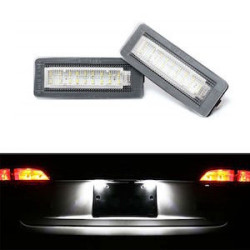 ECLAIRAGE PLAQUE LED SMART FORTWO & CABRIOLET CROSSBLADE BR450 BR451 BR453 BLANC
