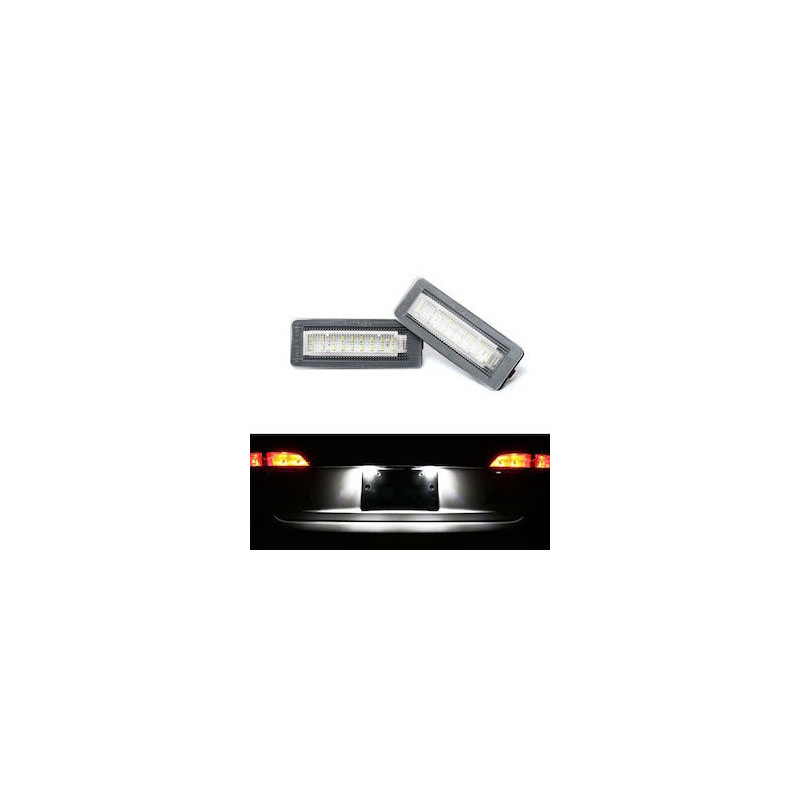 ECLAIRAGE PLAQUE LED SMART FORTWO & CABRIOLET CROSSBLADE BR450 BR451 BR453 BLANC