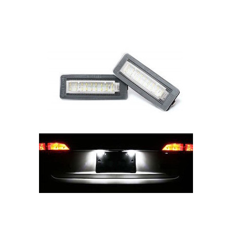 ECLAIRAGE PLAQUE LED SMART FORTWO & CABRIOLET CROSSBLADE BR450 BR451 BR453 BLANC